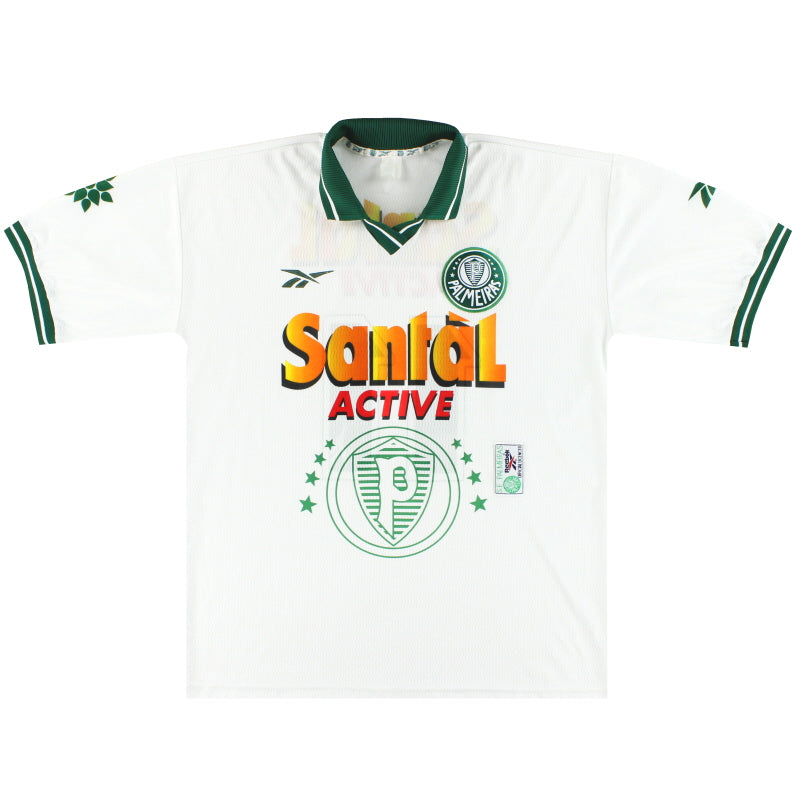 Camiseta de visitante del Palmeiras Reebok 1998 #11 L