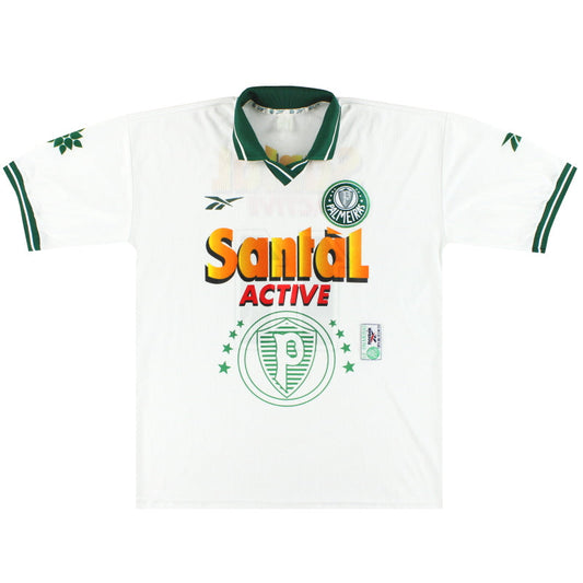 1997 Palmeiras Reebok Away Shirt #11 L