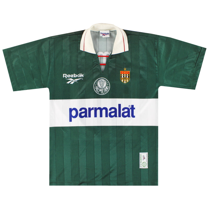 1997 Palmeiras Reebok Cuarta Camiseta #10 M
