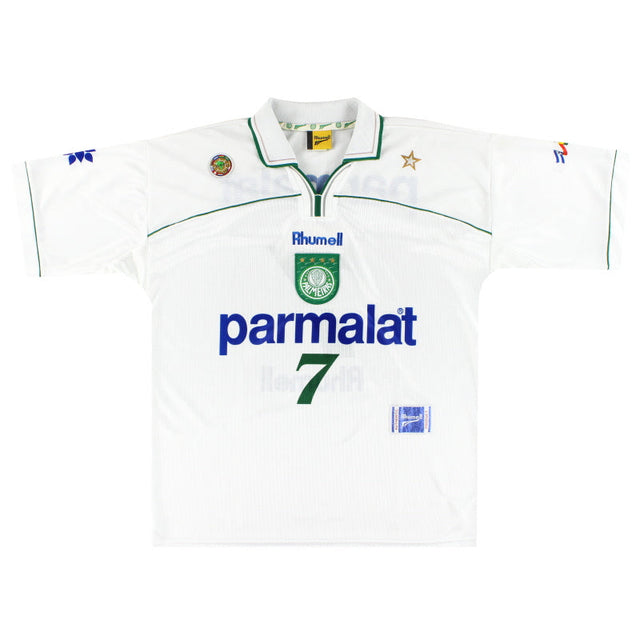 1999 Palmeiras Away Shirt #7 *Mint* XL