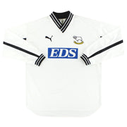 1999-01 Derby County Puma Camiseta de casa manga larga L
