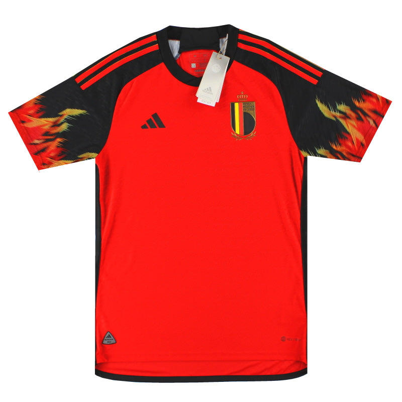 Camiseta local auténtica adidas Bélgica 2022-23 *con etiquetas* M