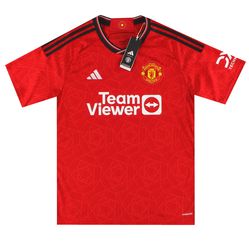 2023-24 Camiseta de la primera equipación del Manchester United adidas *con etiquetas* XL