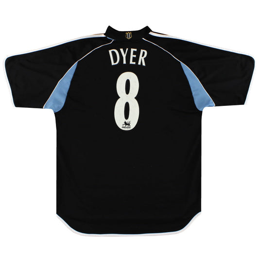 2000-01 Newcastle adidas Away Shirt Dyer #8 L