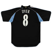 2000-01 Newcastle adidas Camiseta de visitante Dyer #8 L