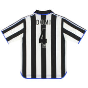 Camiseta de casa adidas Newcastle 1999-00 Domi #4 *Impecable* L