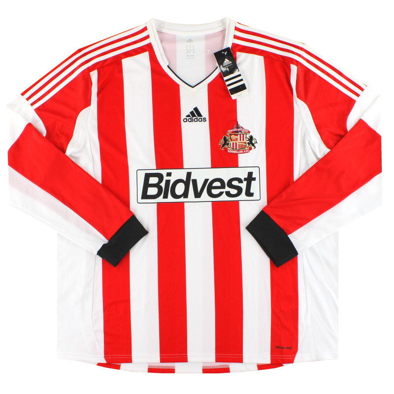 Camiseta Sunderland adidas Local Manga Larga 2013-14 *con etiquetas* XXL
