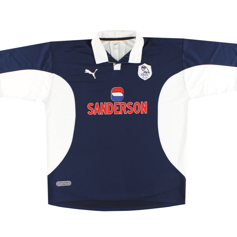 Camiseta de portero Puma del Sheffield Wednesday 1999-00 Talla XXL