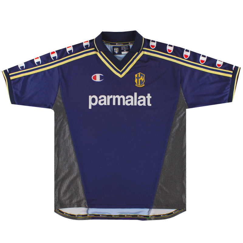 2000-01 Parma Champion Tercera Camiseta XL