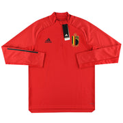 2020-21 Bélgica adidas Sudadera de entrenamiento con 1/4 de cremallera *A ESTRENAR EN CAJA* Talla S