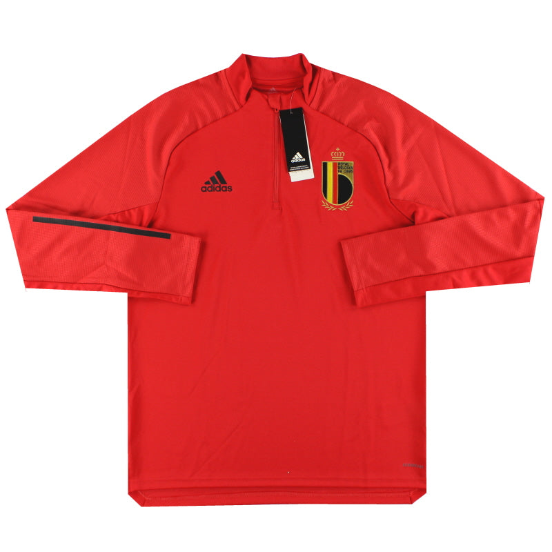 2020-21 Bélgica adidas Sudadera de entrenamiento con 1/4 de cremallera *A ESTRENAR EN CAJA* Talla S
