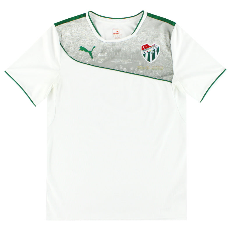 2013-14 Bursaspor Puma Camiseta Cuarta '50 Aniversario' M