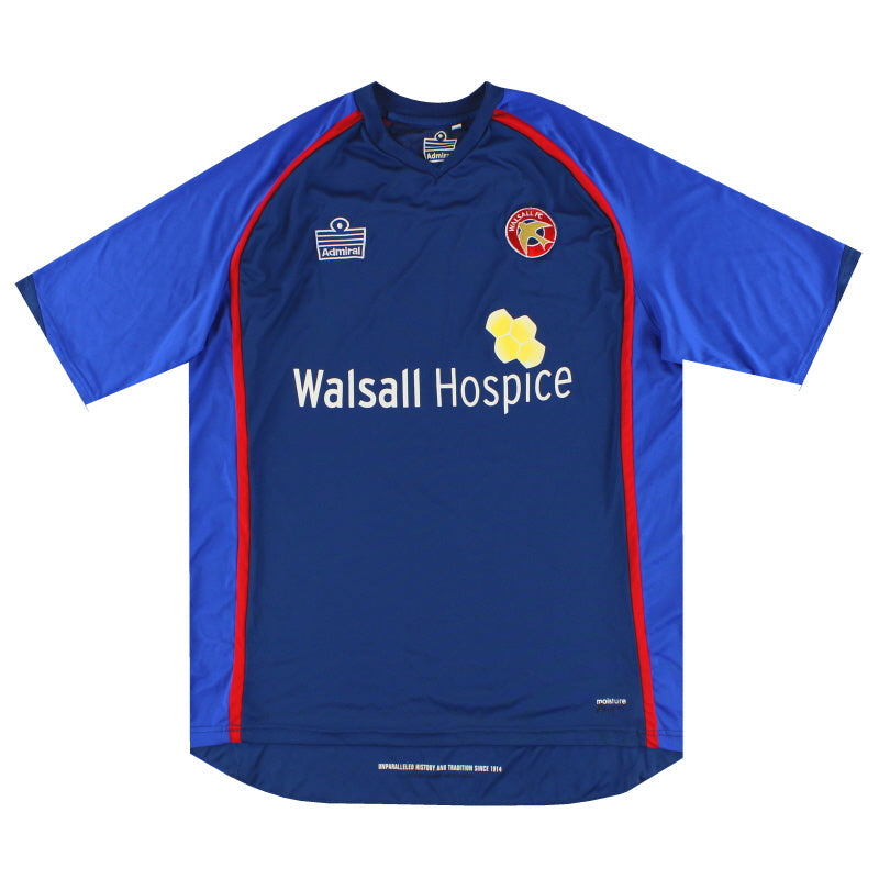 2010-11 Walsall Admiral Camiseta Visitante XL