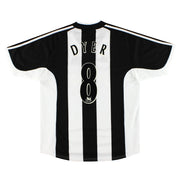 2001-03 Newcastle adidas Camiseta Local Dyer #8 *Como Nueva* L