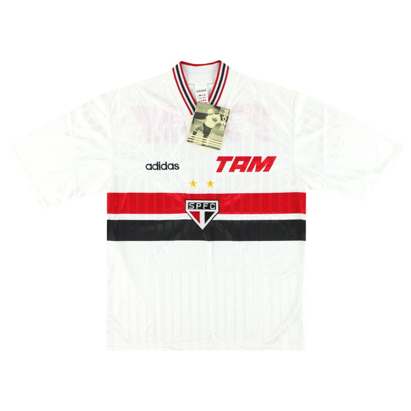 1996 Sao Paulo adidas Camiseta Local *con etiquetas* M