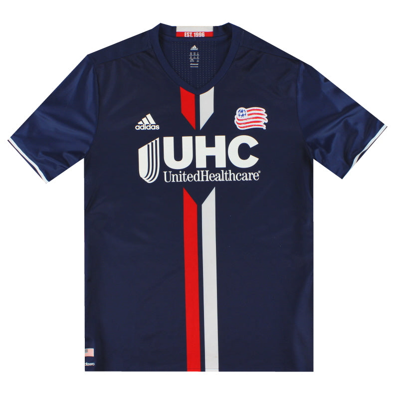 Camiseta de casa adidas New England Revolution 2016-17 XXL