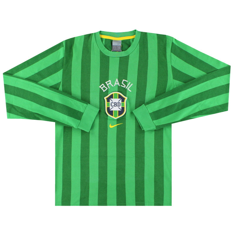 2002-03 Brasil Nike camiseta manga larga *como nueva*