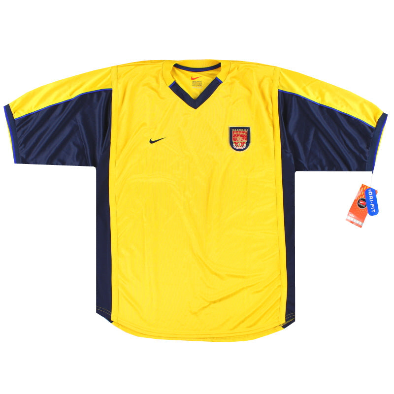 1999-01 Camiseta de Visitante Nike de Jugador del Arsenal *con etiquetas* XXL