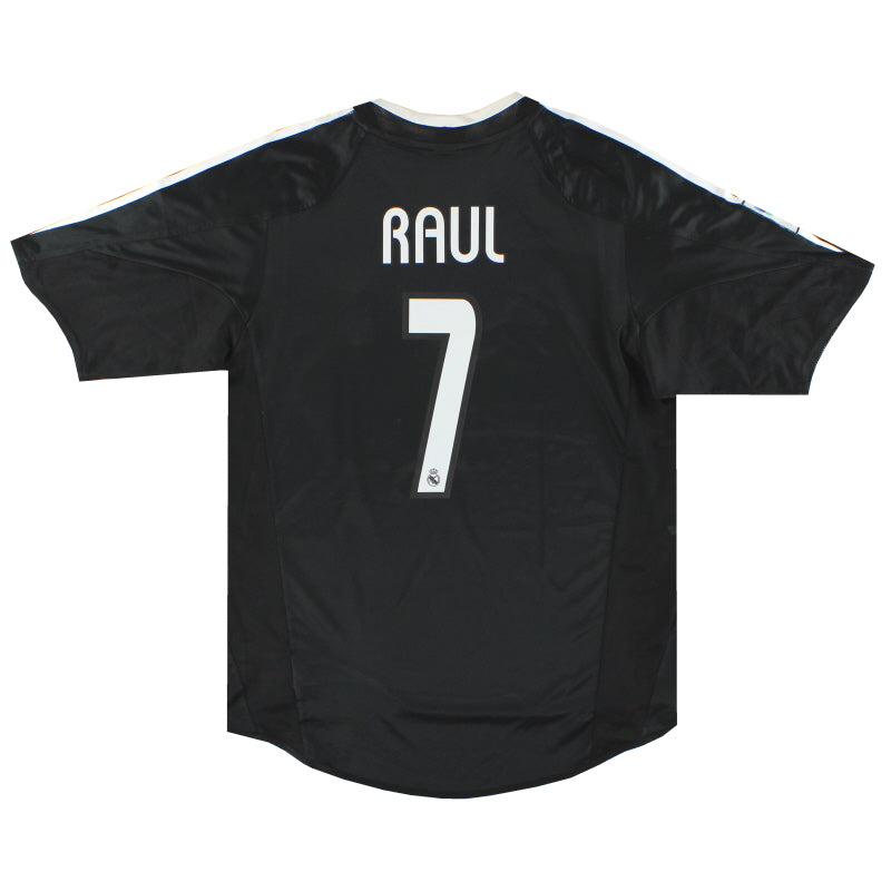 2004-05 Real Madrid adidas Camiseta Visitante Raúl #7 S