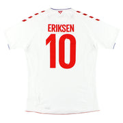 2018 Dinamarca Hummel Camiseta de visitante Eriksen #10 *Como nueva* XL