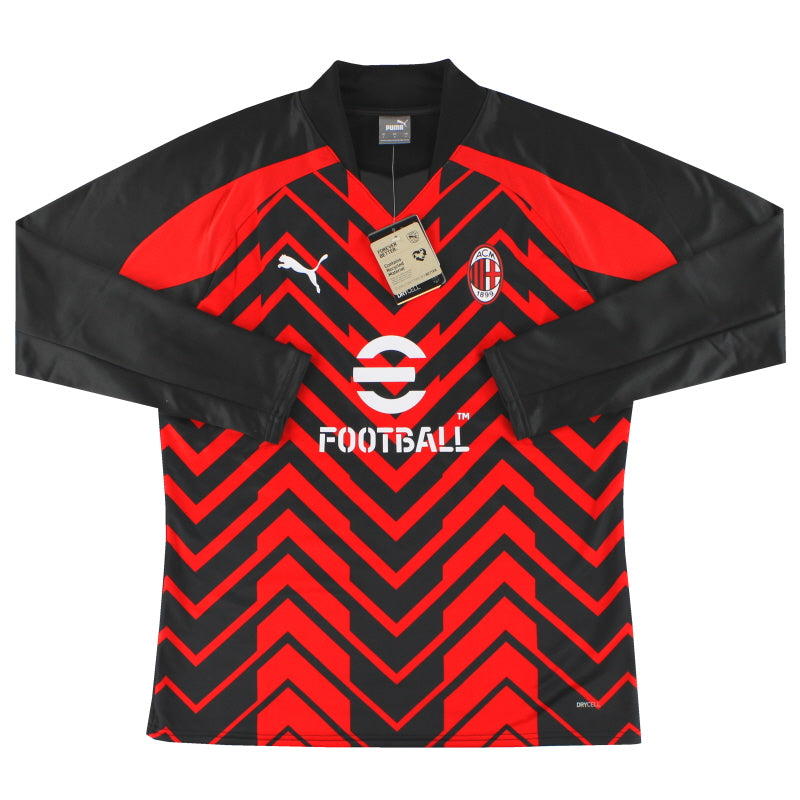2023-24 AC Milan Puma Pre-Match Sweat Top *con etiquetas* G