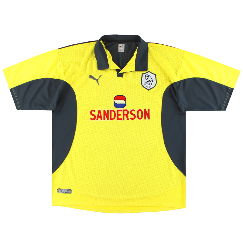 Camiseta de portero Puma del Sheffield Wednesday 1999-00 *como nueva* XL
