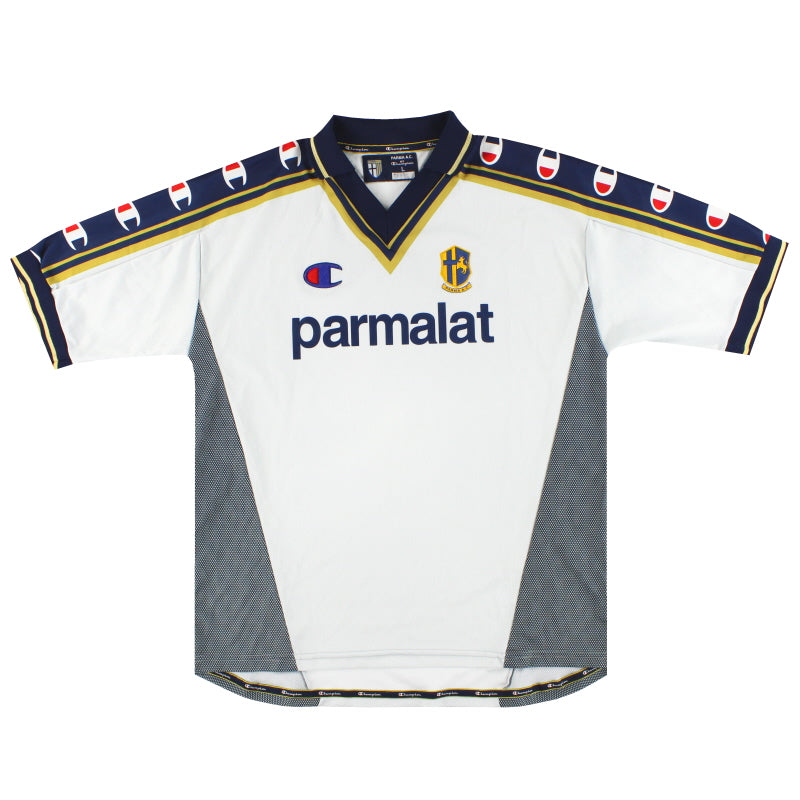 2000-01 Parma Champion Camiseta Visitante L