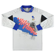 1992-93 Italia Diadora Camiseta de Portero (Versión Jugador) L