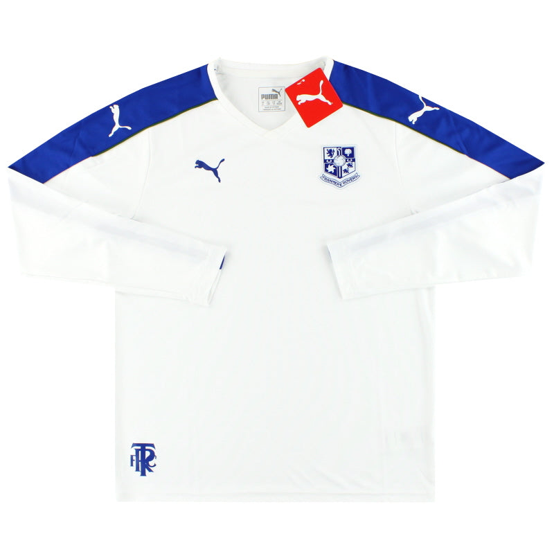 2020-21 Camiseta de casa Puma del Tranmere Rovers Manga Larga *con etiquetas* XL.Niños