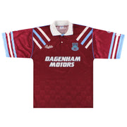 Camiseta de local Bukta del West Ham 1992-93 Talla L