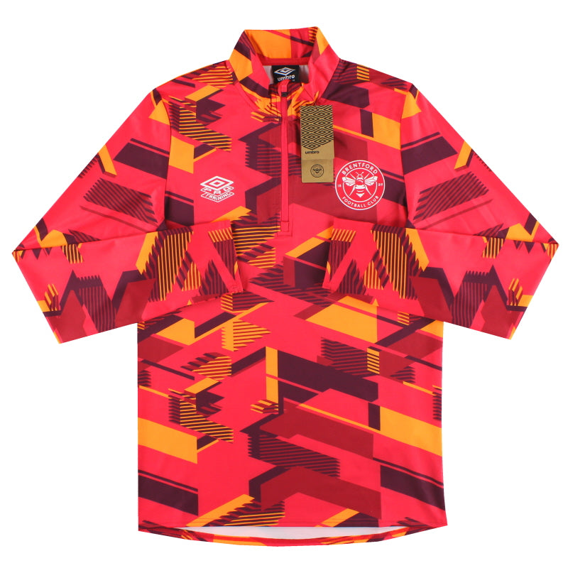 2023-24 Brentford Umbro Mid Layer 1/4 Zip Top *A ESTRENAR EN CAJA* S