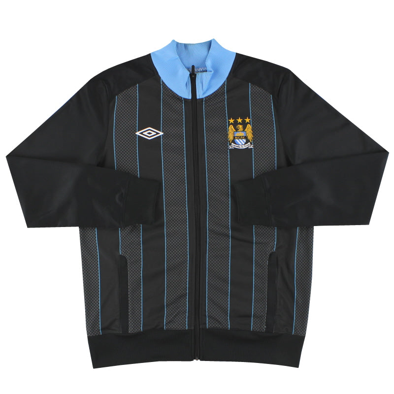 Chaqueta de chándal Umbro del Manchester City 2009-10 *Impecable* L