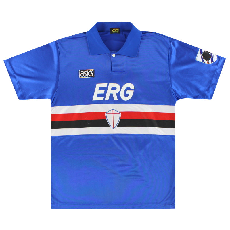 Camiseta Asics de local Sampdoria 1992-94 #4 L