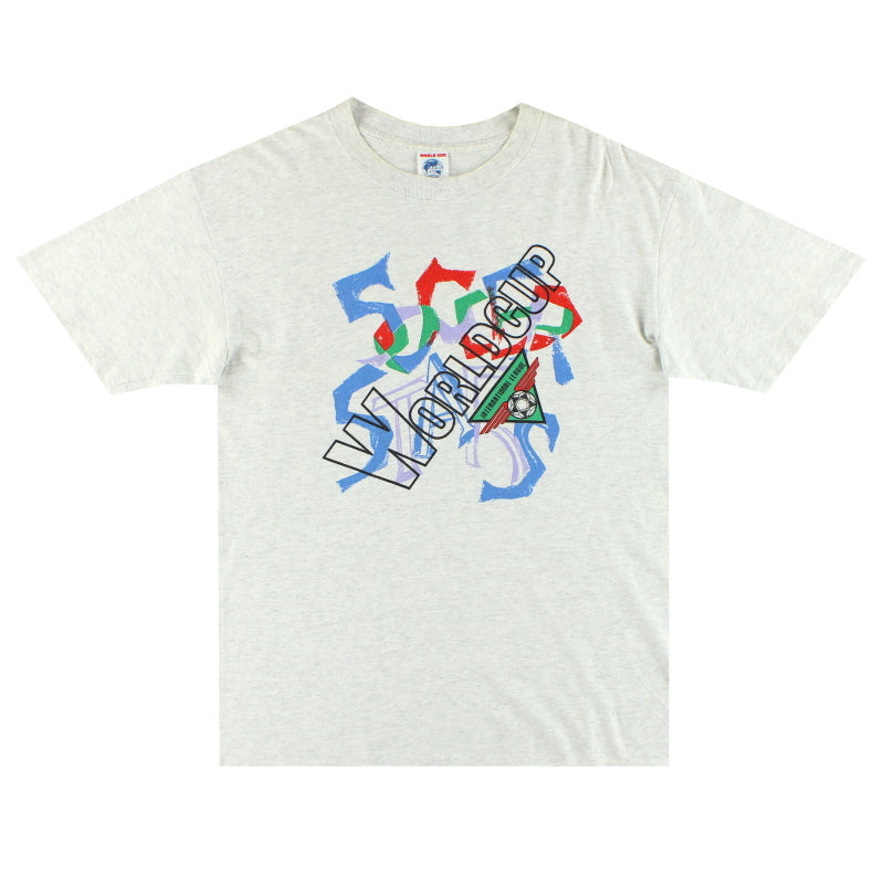 Camiseta gráfica de la Copa del Mundo de los 90, talla XL