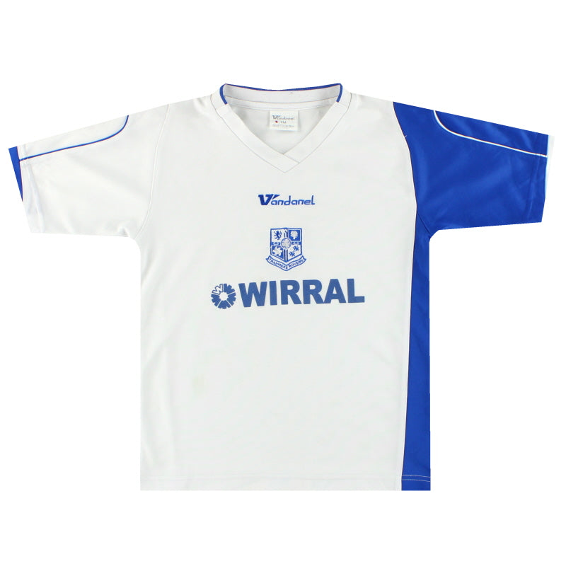 2007-09 Tranmere Rovers Camiseta Local Vandanel Niños M.
