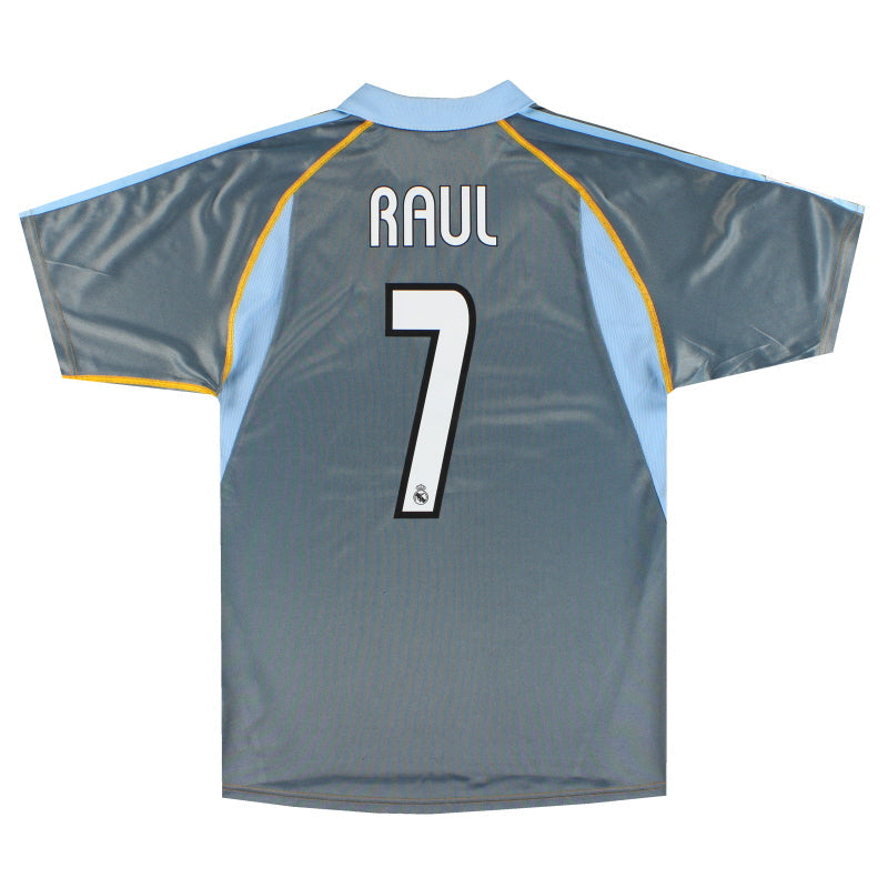 2003-04 Real Madrid adidas Tercera Camiseta Raúl #7 T