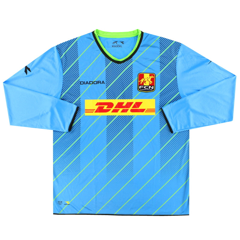 Camiseta Diadora Nordsjaelland Visitante Manga Larga 2015-17 4XL