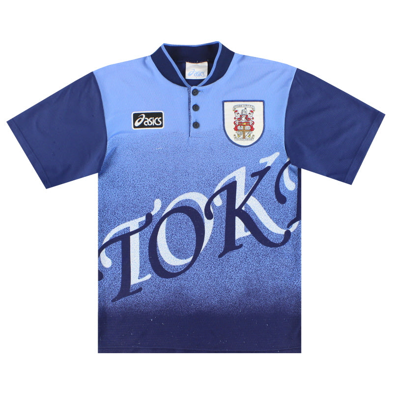 1996-97 Stoke City Camiseta de Visitante Asics S