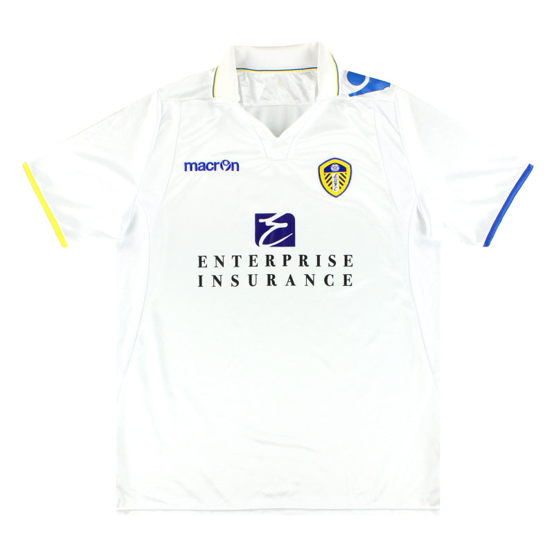 Camiseta de casa Macron del Leeds 2011-12 Talla S