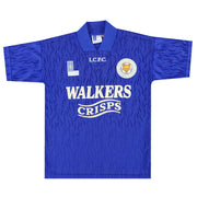 Camiseta de local Leicester Fox Leisure 1992-94 Thompson #8 Y