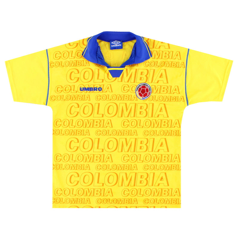 1995-96 Colombia Umbro Camiseta Local J