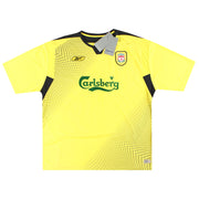 2004-06 Camiseta de Visitante Reebok del Liverpool *con etiquetas* XL