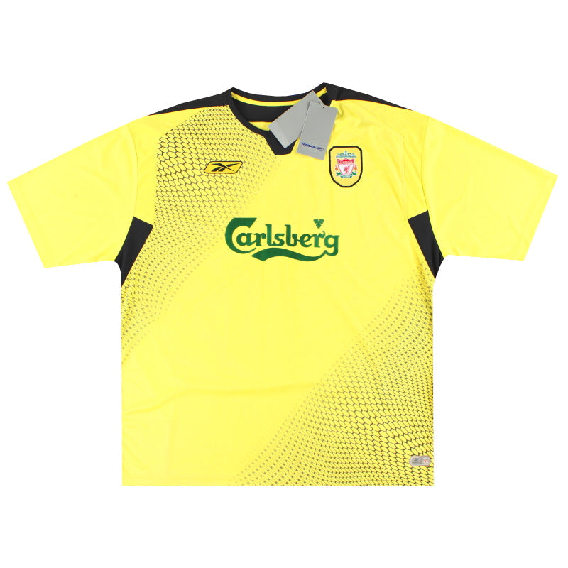 2004-06 Camiseta de Visitante Reebok del Liverpool *con etiquetas* XL
