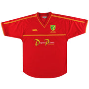 2001-02 Camiseta de visitante Centenario Norwich City *Impecable* XL