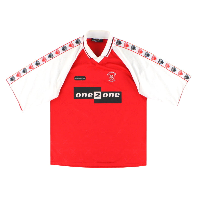 Camiseta local del Rotherham 1998-00 Talla XL