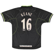 1998-99 Manchester United Umbro Tercera Equipación Keane #16 XL