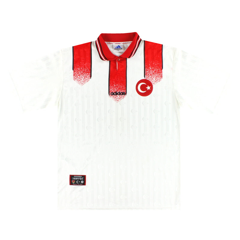 Camiseta de la selección de Turquía de 1996-98 adidas Talla M