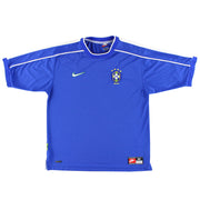 Camiseta de visitante Nike de Brasil 1998-00 M
