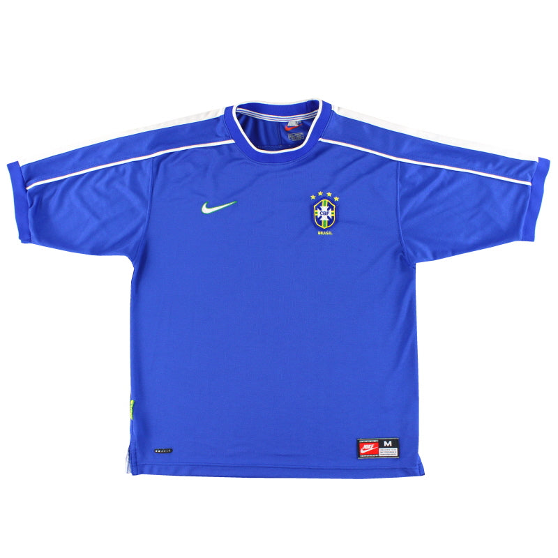 Camiseta de visitante Nike de Brasil 1998-00 M