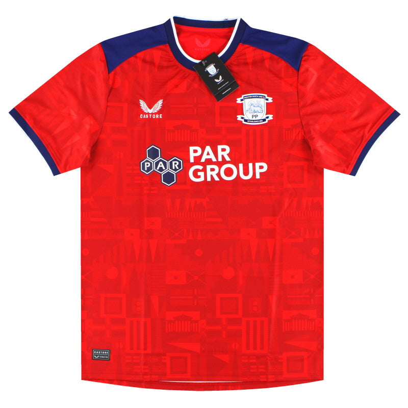 Camiseta visitante Castore del Preston North End 2023-24 *NUEVA A ESTRENAR* L